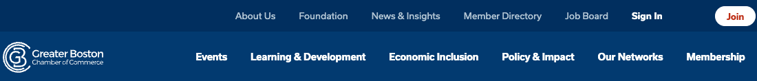 The Greater Boston Chamber of Commerce